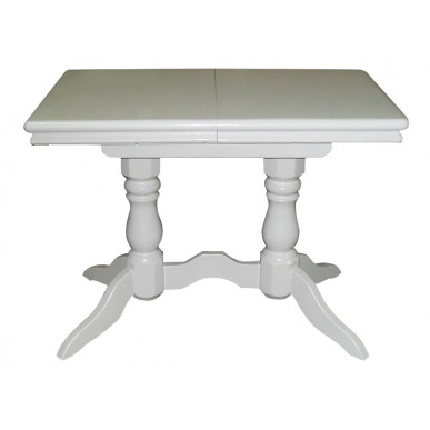 Стол 2 ноги прямоугольный эмаль, с обкладом